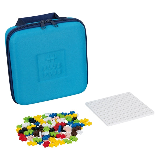 Travel Case with Base Plate & 100 pcs by Plus-Plus #05066