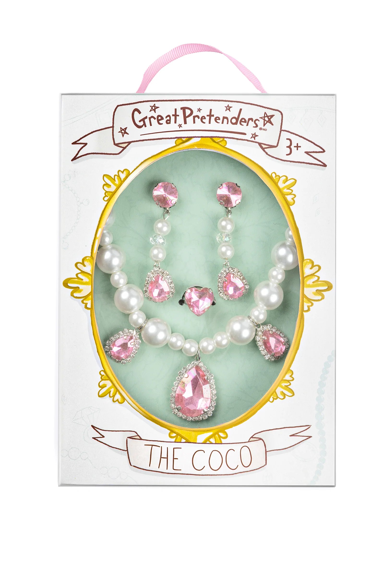 The Coco Jewelry 4 Piece Set by Great Pretenders #85013