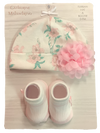 Turban Hat & Bootie Socks