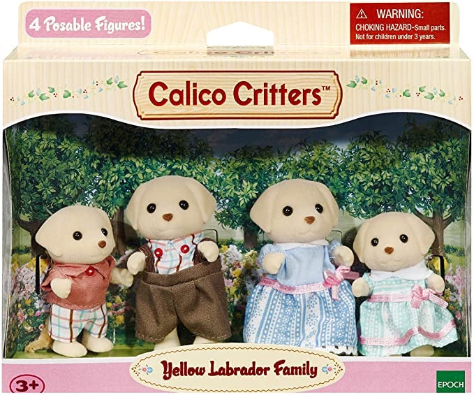 Yellow Labrador Family by Calico Critters #CC2018