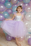 Sequins Princess Dress Lilac- Size 3/4 by Great Pretenders #32333