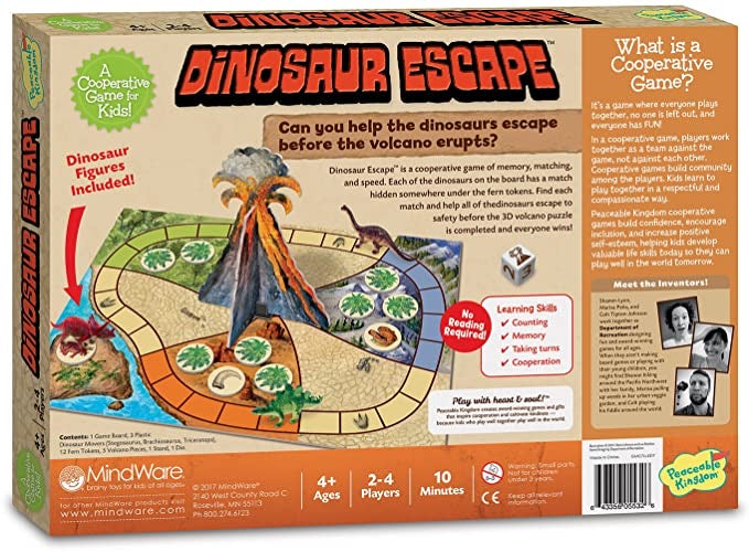 Dinosaur Escape by Peaceable Kingdom #GMC7