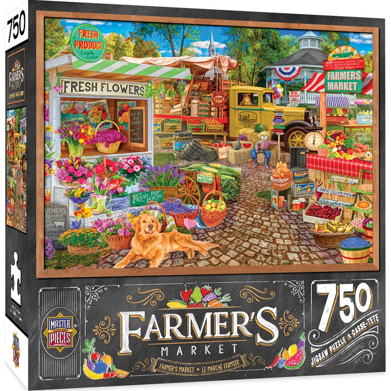 Farmer's Market - Buy Local Honey 750pc Puzzle by Masterpieces #31996