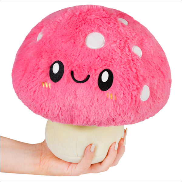 Mini Pink Mushroom 7” by Squishable