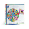 Dogs of the World Round 500 Piece Puzzle by eeBoo