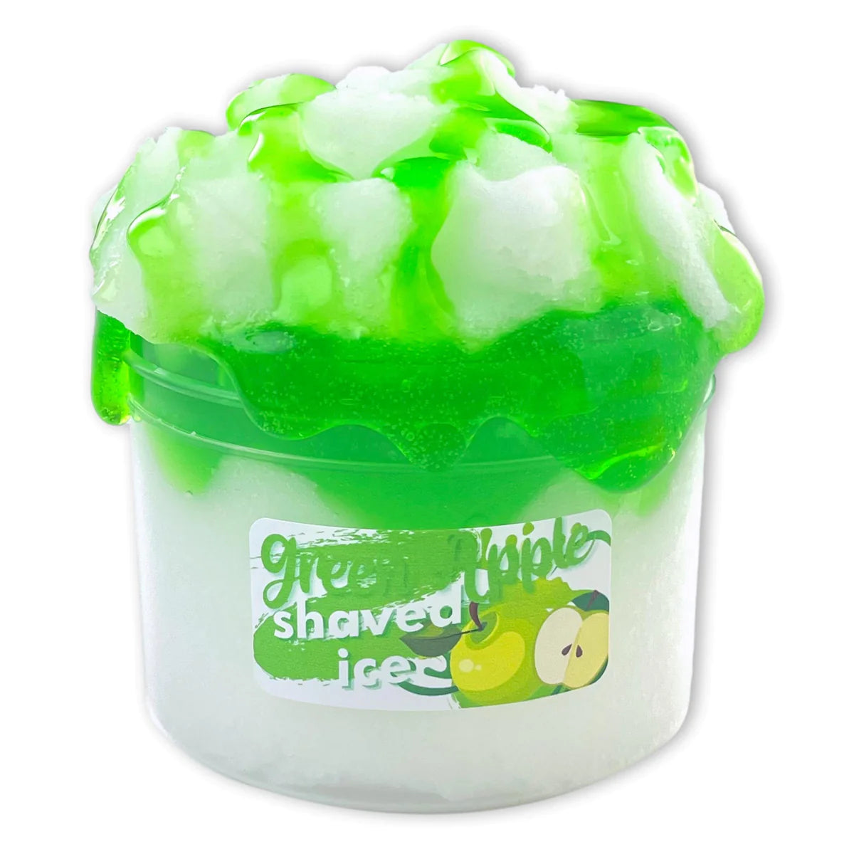 Green Apple Shaved Ice Slime by Dope Slimes #WS2GA5228
