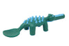 Set of 3 Dinosaur Utensils-Fork, Spoon, & Pusher by Constructive Eating