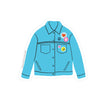 Denim Jacket Vinyl Sticker by Pipsticks #AS001807