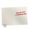 Hockey Foil Birthday Card by Peaceable Kingdom