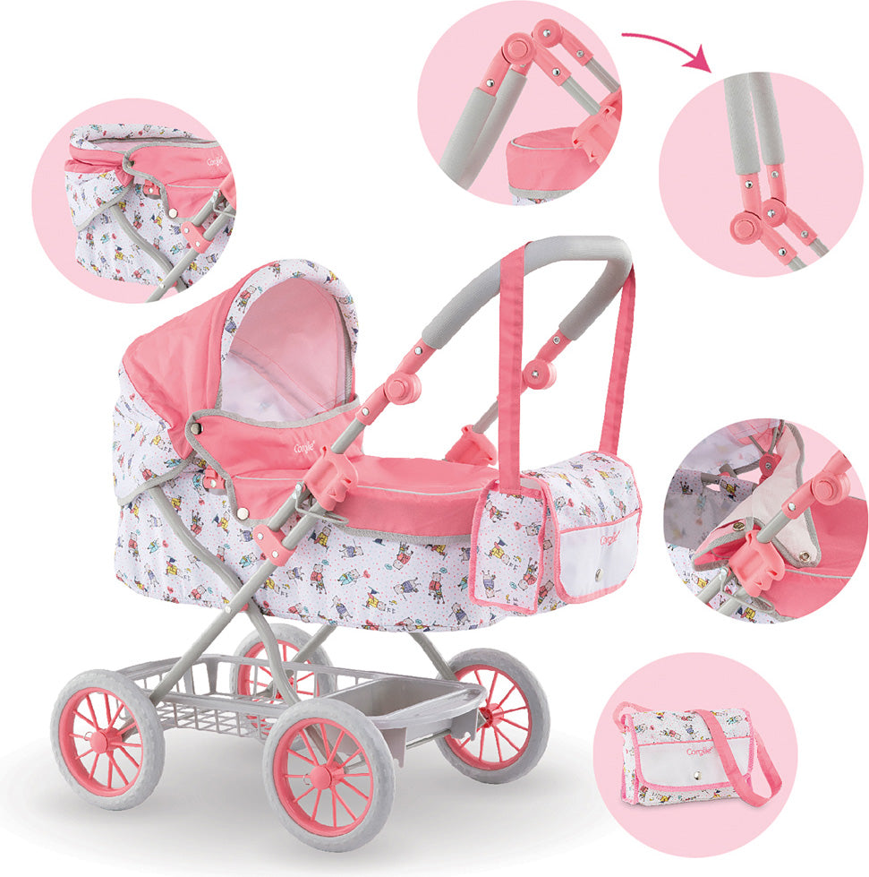 Doll Carriage & Diaper Bag by Corolle #140460