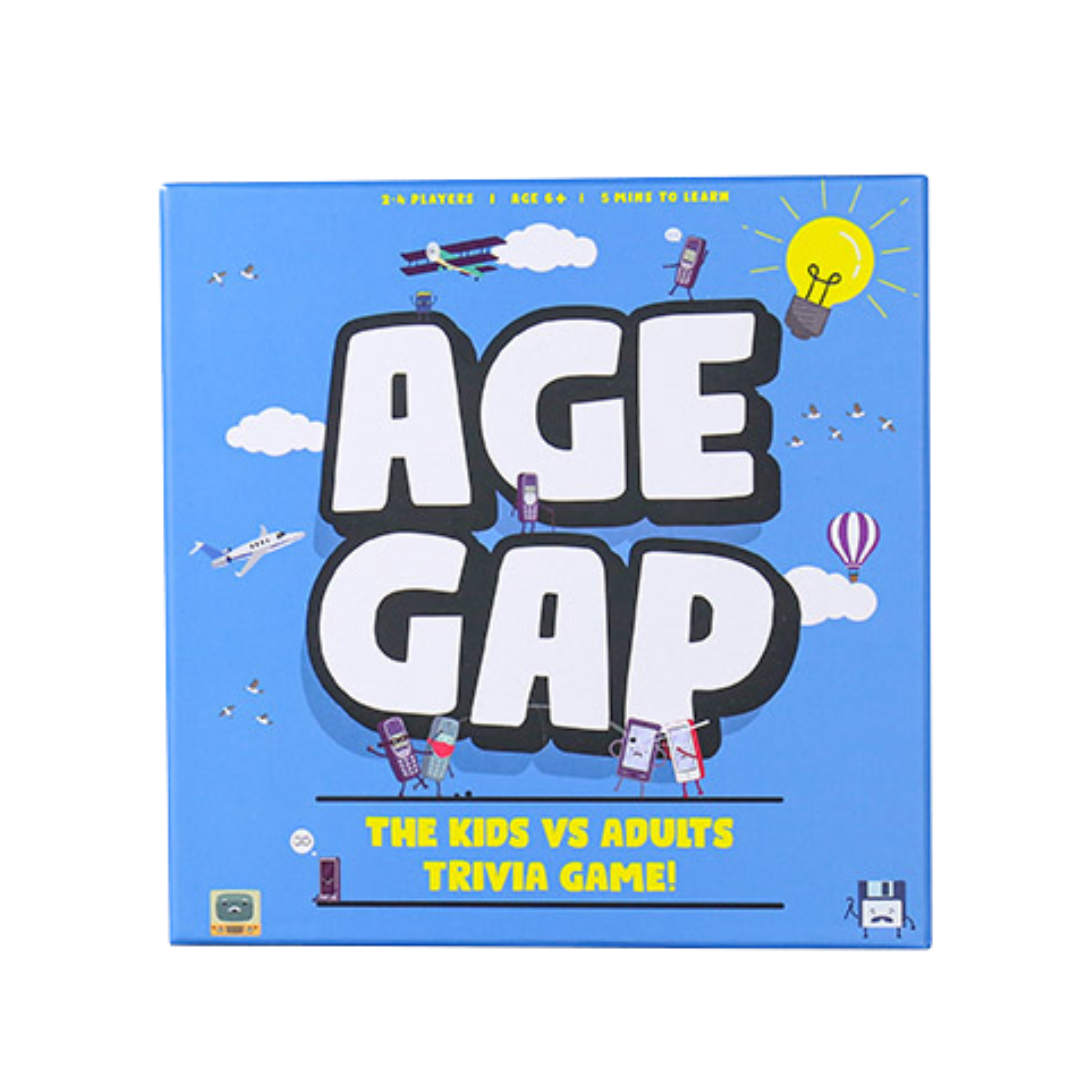 Age Gap- Kids vs Adults Trivia by Gift Republic #GR490101