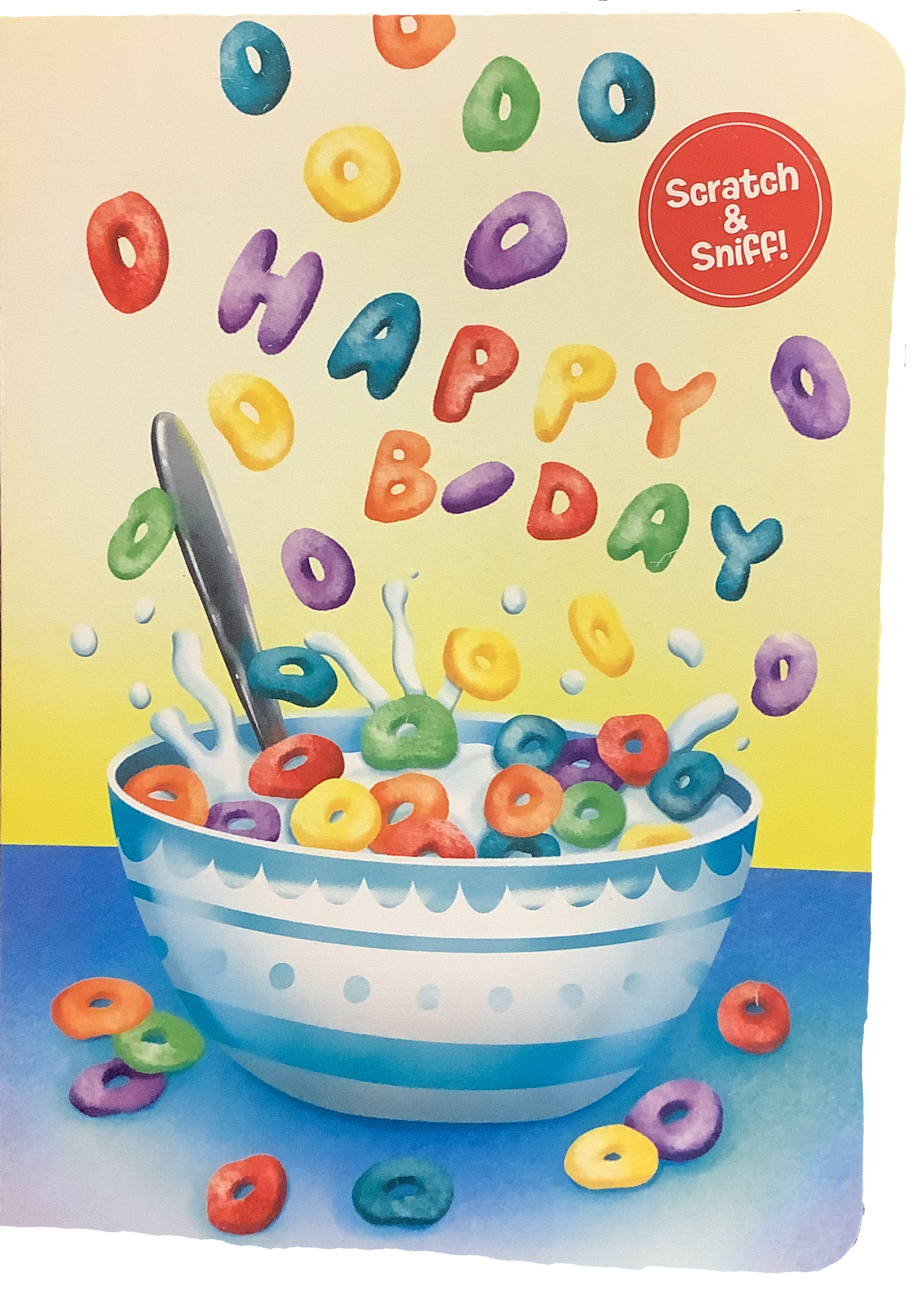 Fruity Cereal Scratch & Sniff Card
