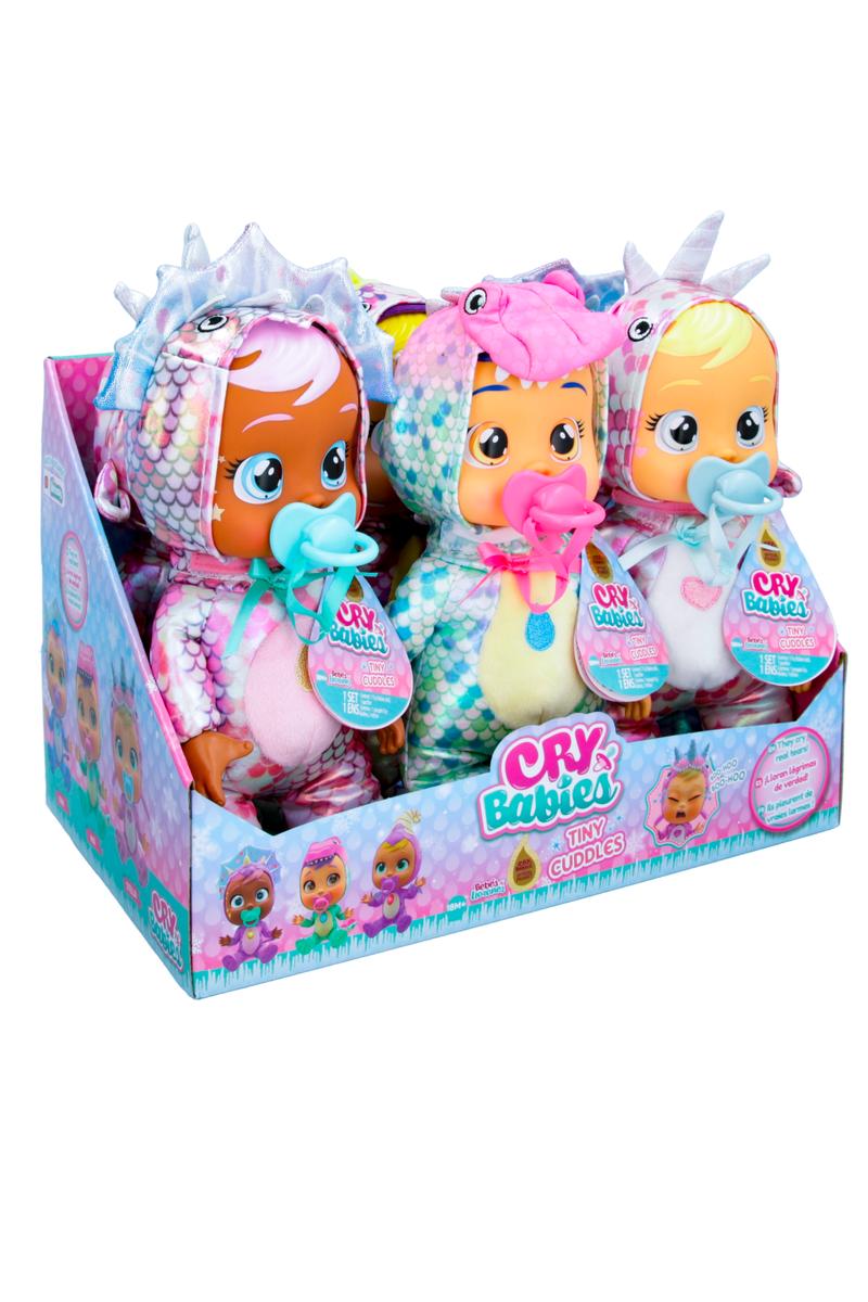 Cry Babies Tiny Cuddles Dinos by License 2 Play #88603-12