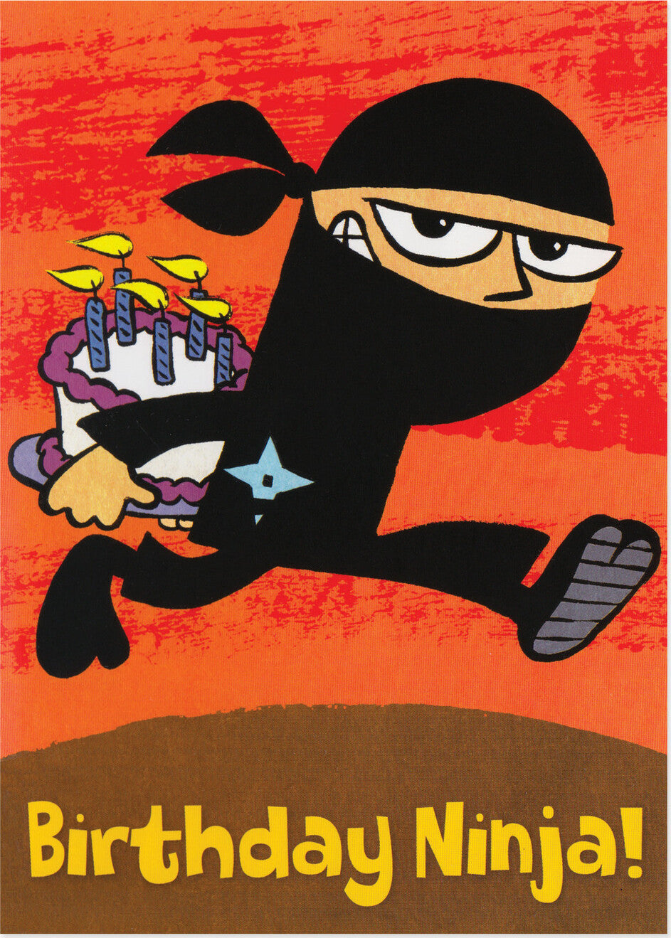 Ninja Birthday Card by Peaceable Kingdom