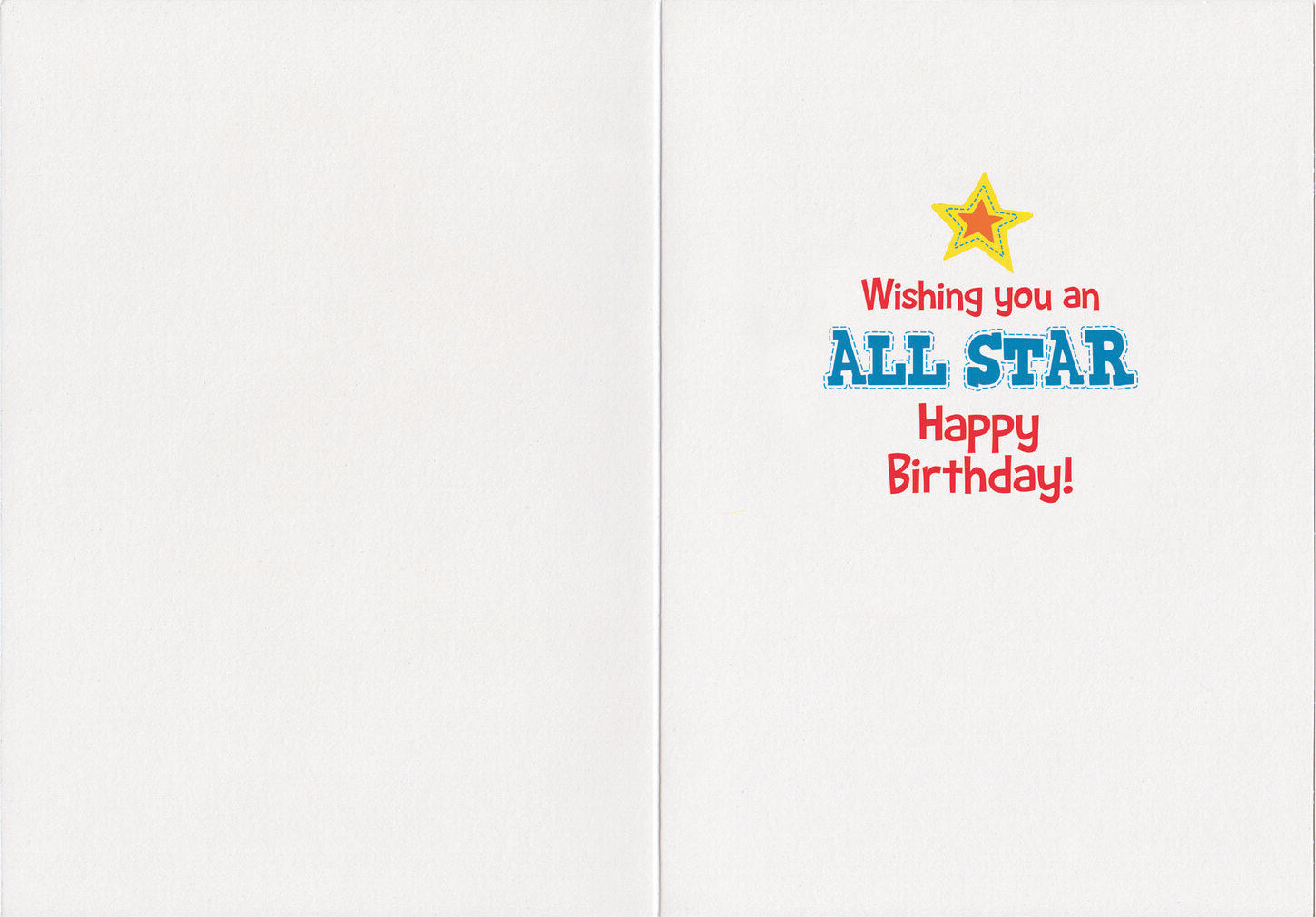 Sports Pattern Foil Birthday Card by Peaceable Kingdom