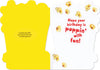 Popcorn Scratch N Sniff Birthday Card by Peaceable Kingdom