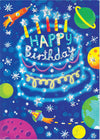 Constellation Cake Birthday Card