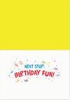 Dogs On A Party Bus Birthday Card by Peaceable Kingdom