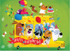 Dogs On A Party Bus Birthday Card by Peaceable Kingdom