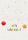 Gold Happy Birthday Birthday Card by Peaceable Kingdom