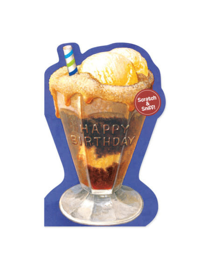 Root Beer Float Scratch & Sniff Birthday Card by Peaceable Kingdom