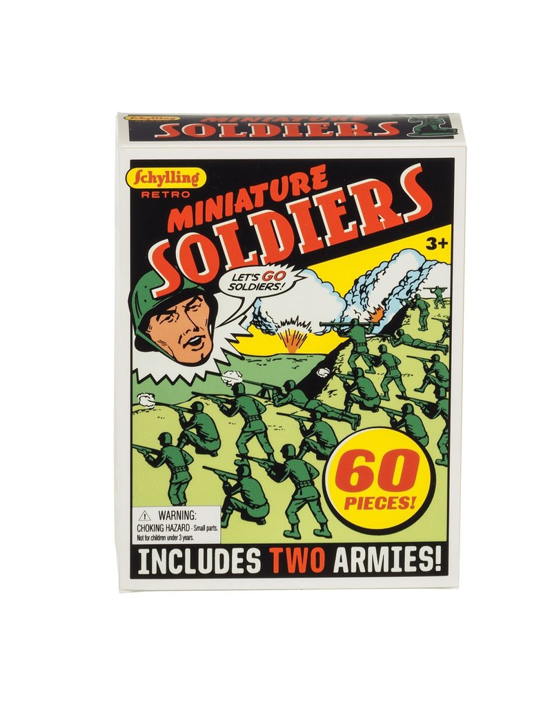 Retro Mini Soldier 60 Pack by Schylling # RMSP