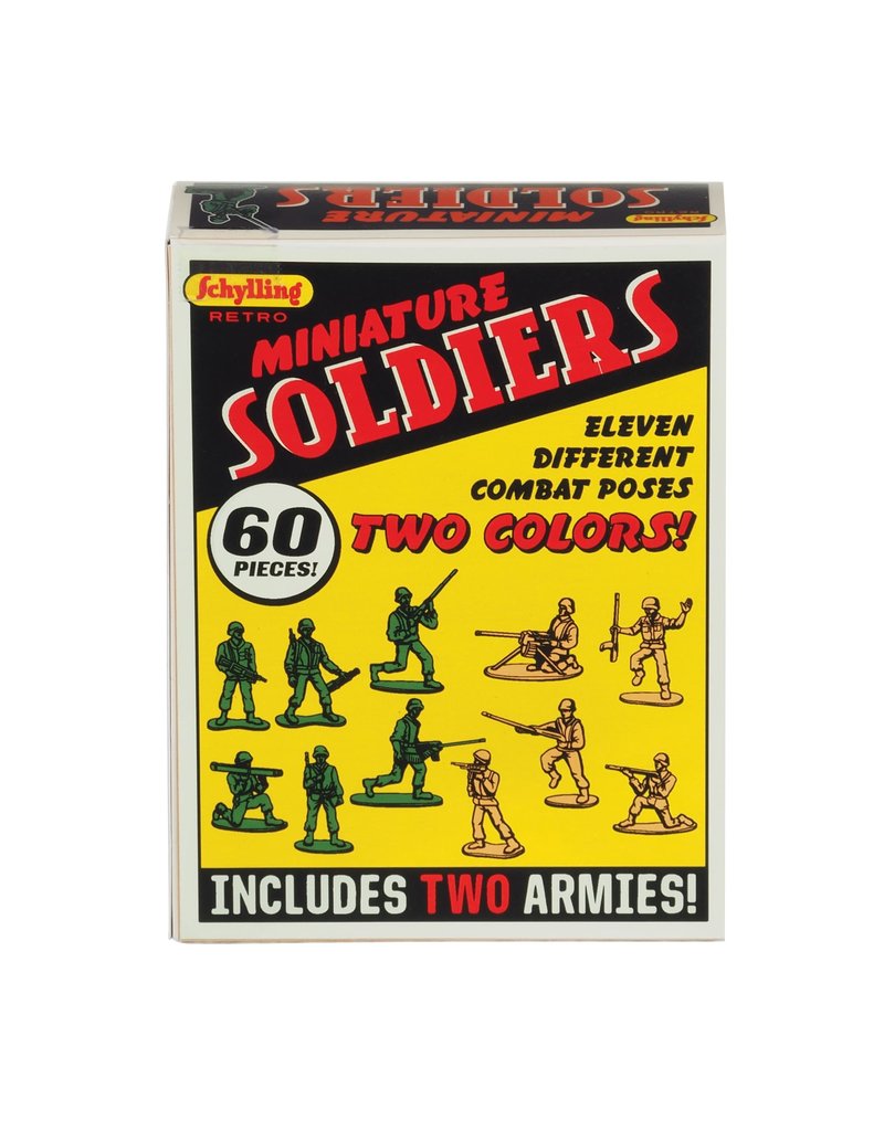 Retro Mini Soldier 60 Pack by Schylling # RMSP