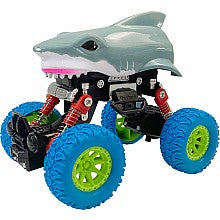 Crazy Truck! Pull-Back Shark Truck by Thin Air