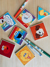 Structures - Sesame Street Coloring with Elmo By Magna-Tiles