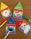 Structures - Sesame Street Coloring with Elmo By Magna-Tiles