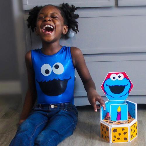 Structures - Sesame Street Cookie Monster’s Shapes By Magna-Tiles