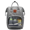 Traveler Diaper Bag Grey by Citi Collective