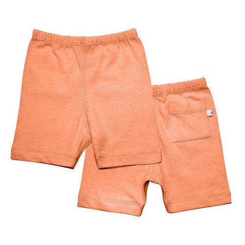 Babysoy Basic Comfy Shorts- Cantaloupe