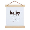 Baby Canvas/Wood Print