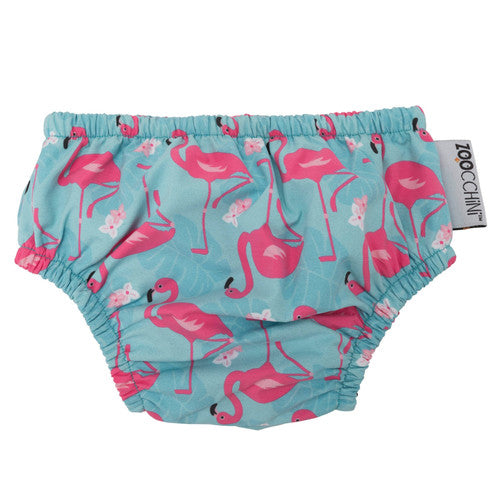 Flamingo Swim Diaper by Zoocchini